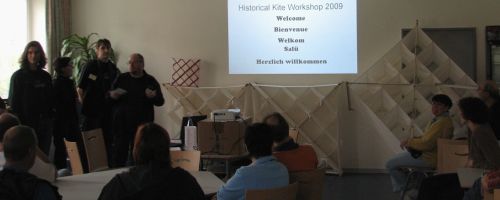 Historical Kite Workshop 2009